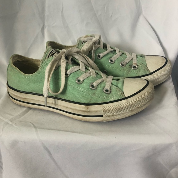 Converse mint green sneakers - Picture 3 of 9